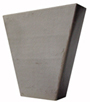 Keystone, Flat, 8 inches high x 2 inches thick